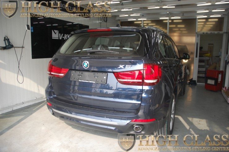 BMW X5 앞범퍼 PPF + 3M 썬팅 + 아톰골드 S200 블랙박스 + 하이패스 행복단말기 장착은 창원 하이클라스로  