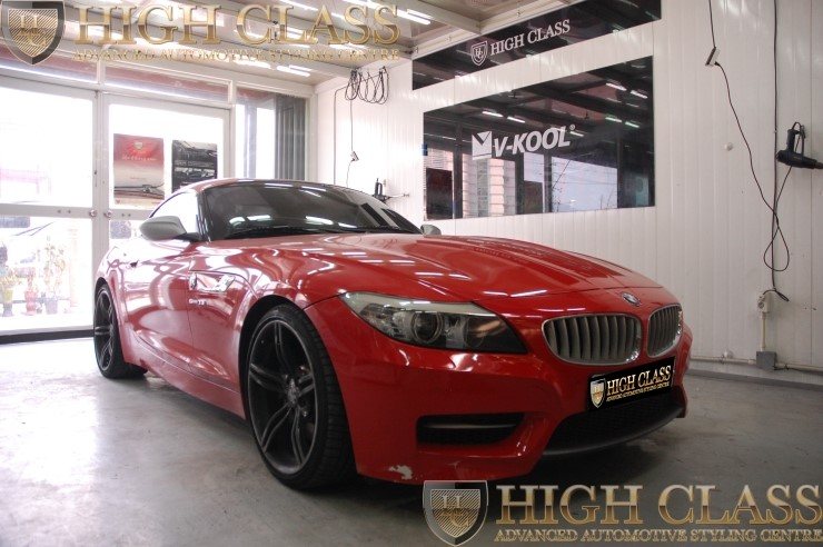 창원랩핑 BMW Z4 컨버터블 부분랩핑 카스킨은 하이클라스에서 