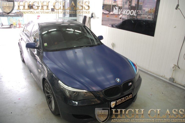 CFC/카스킨 전문점 창원 하이클라스에서 BMW M5 라인데칼 했어요