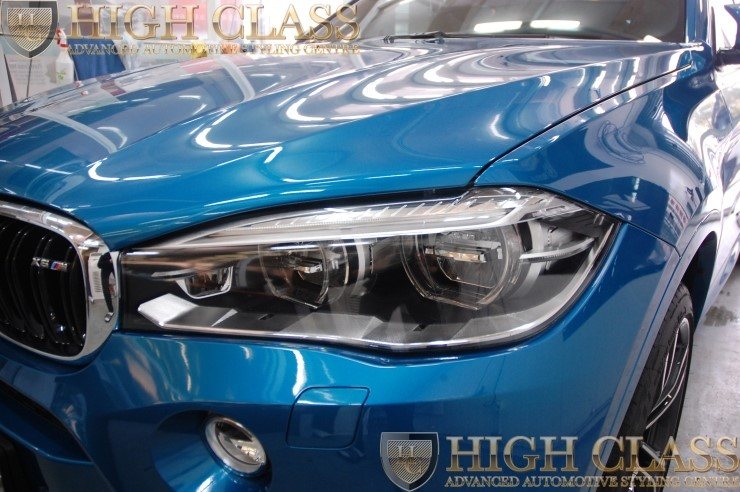 BMW X6M 창원 브이쿨썬팅 + 아이나비 QXD950 view + PPF 생활보호패키지 + PPF 라이트필름