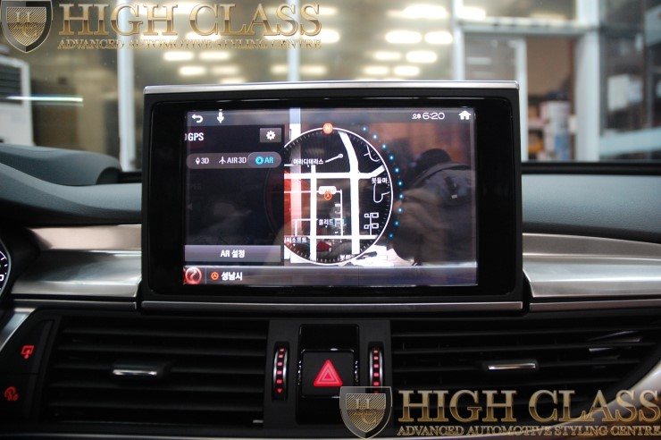 뉴 아우디 A6 창원 네비매립 아이나비 X1 큐브 하이클라스에서 만나보세요  