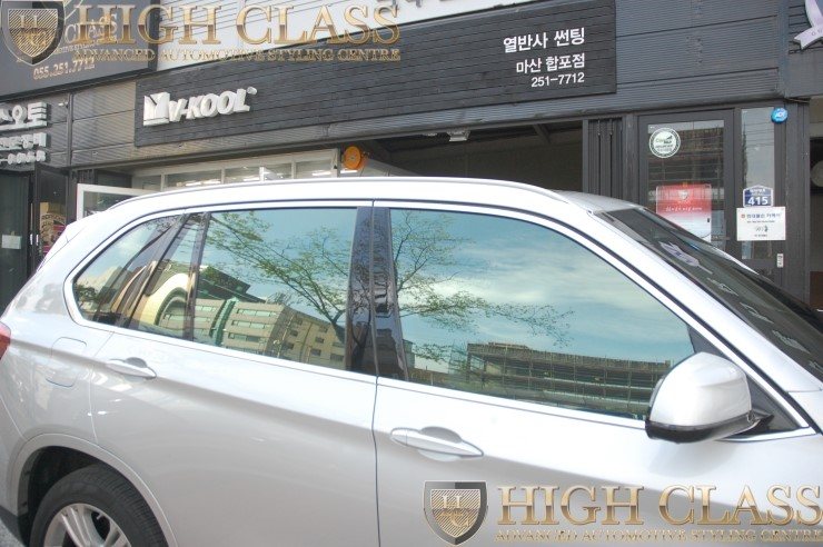 [창원하이클라스] 썬팅추천 브이쿨 프로모션 BMW X5 전면 VK30 측후면 NH10 시공