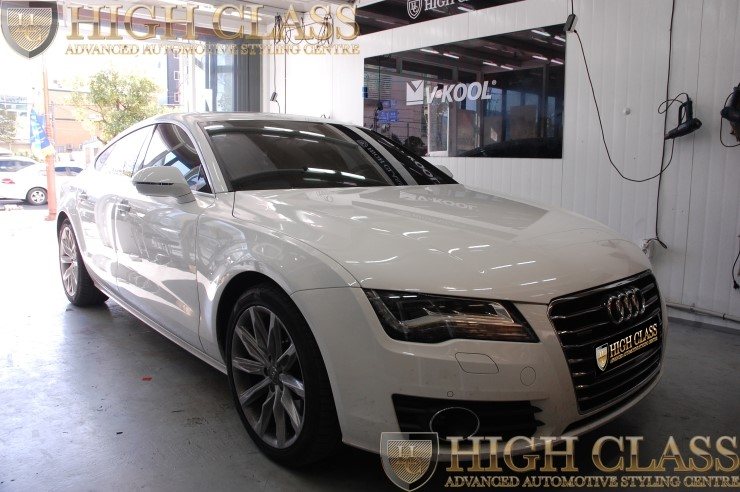 아이나비 X1 큐브 네비매립은 창원 하이클라스에서 [아우디 A7 55TDI]