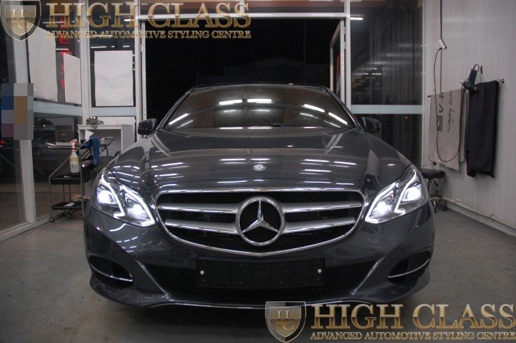 벤츠E220 E클래스 브이쿨썬팅 + 아이나비 QXD950 view 장착은 창원 하이클라스에 맡겨요 