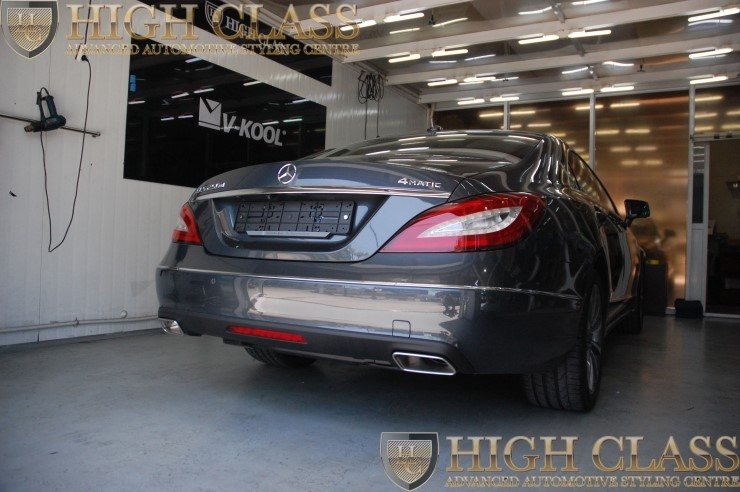 벤츠 CLS250d 브이쿨 프로모션 적용 창원 썬팅 시공 + CLS 다이아몬드 그릴 장착