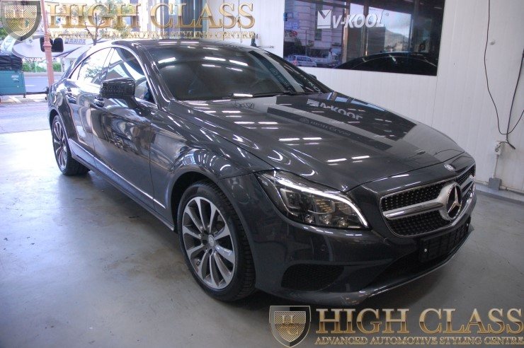 벤츠 CLS250d 브이쿨 프로모션 적용 창원 썬팅 시공 + CLS 다이아몬드 그릴 장착