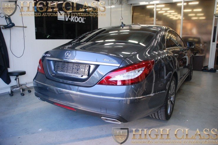 벤츠 CLS250d 브이쿨 프로모션 적용 창원 썬팅 시공 + CLS 다이아몬드 그릴 장착
