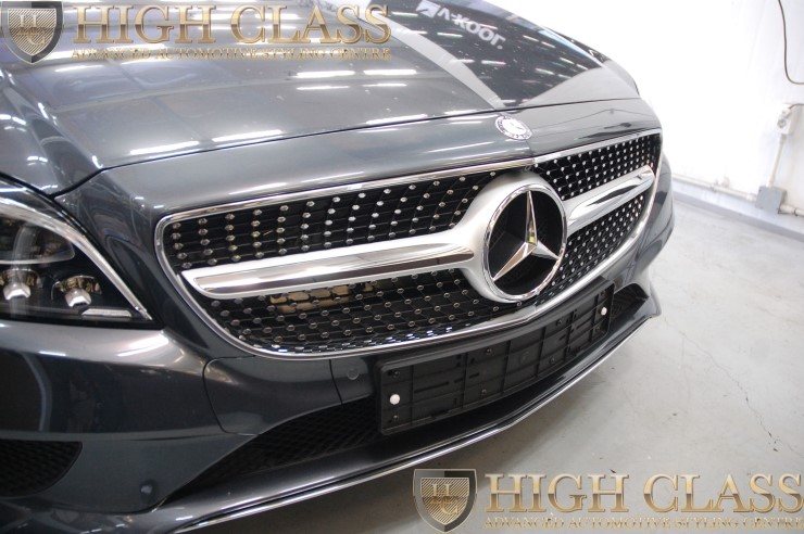벤츠 CLS250d 브이쿨 프로모션 적용 창원 썬팅 시공 + CLS 다이아몬드 그릴 장착