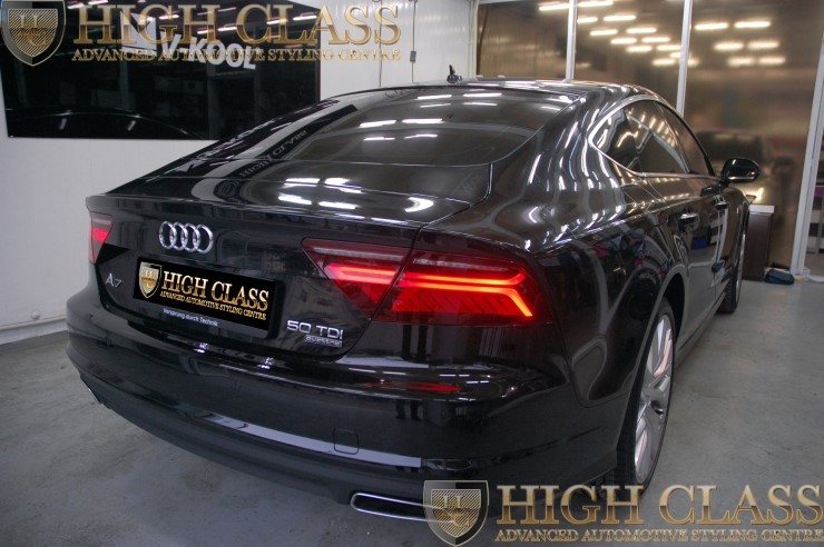 뉴 아우디 A7 50TDI 창원 브이쿨썬팅 전문대리점에서 썬팅 시공했어요 