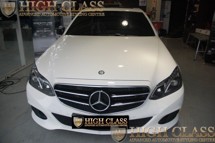 벤츠 E클래스 E220 창원 하이클라스에서 브이쿨썬팅 / 아톰골드 S200 장착했어요 