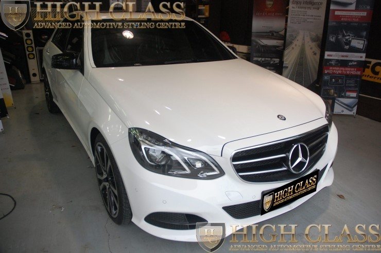 벤츠 E클래스 E220 창원 하이클라스에서 브이쿨썬팅 / 아톰골드 S200 장착했어요 