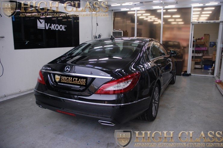 창원 자동차 튜닝 전문점/ 벤츠 뉴 CLS 250 브이쿨썬팅 + 아톰골드 S200 블랙박스