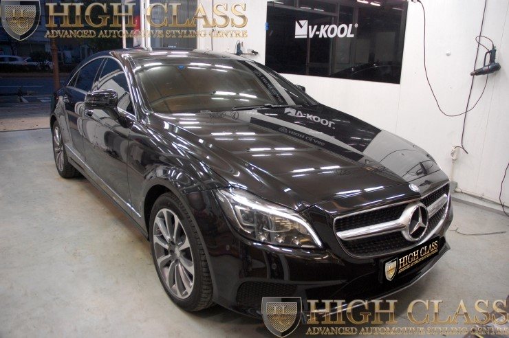 창원 자동차 튜닝 전문점/ 벤츠 뉴 CLS 250 브이쿨썬팅 + 아톰골드 S200 블랙박스