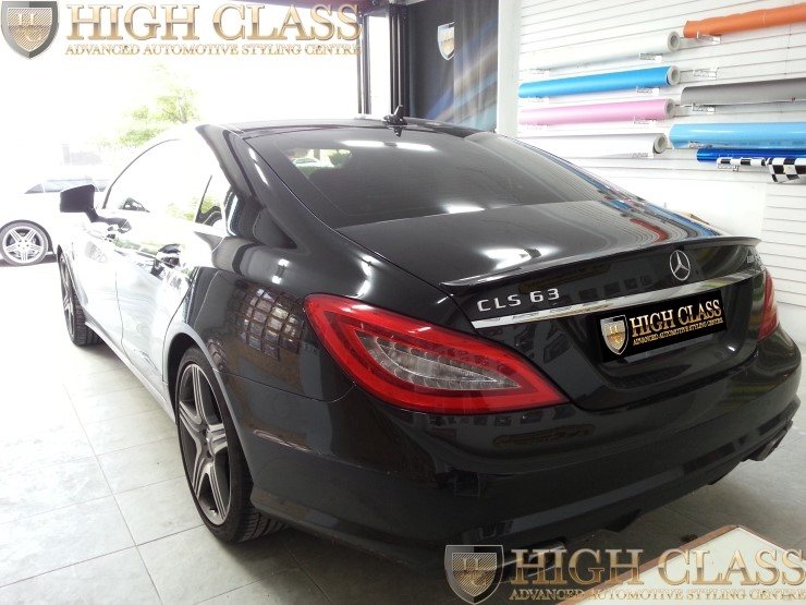 수입차 랩핑 벤츠 CLS 63 AMG 맡길 수 있는 창원 카스킨 전문점 