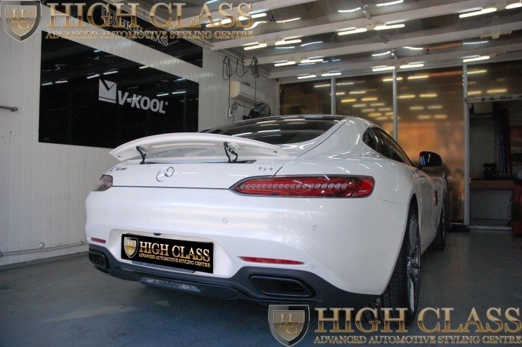 자동차랩핑 가격 부터 퀄리티까지 벤츠 AMG GT 스포츠카도 믿고 맡겨요 