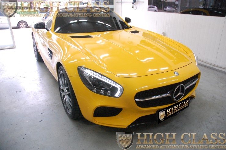 자동차랩핑 가격 부터 퀄리티까지 벤츠 AMG GT 스포츠카도 믿고 맡겨요 