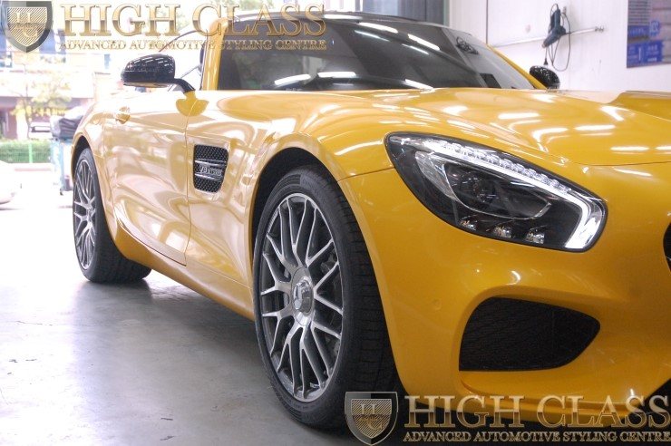 자동차랩핑 가격 부터 퀄리티까지 벤츠 AMG GT 스포츠카도 믿고 맡겨요 