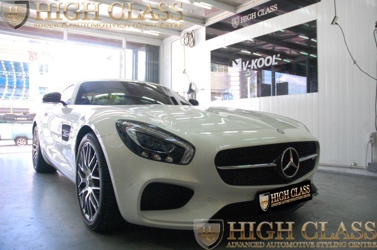 자동차랩핑 가격 부터 퀄리티까지 벤츠 AMG GT 스포츠카도 믿고 맡겨요 