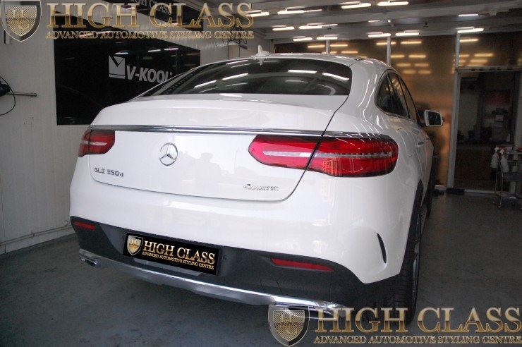 [마산 창원썬팅 전문점] 벤츠 GLE350d 쿠페 가격대비 성능 뛰어난 브이쿨 PDI시리즈 시공 