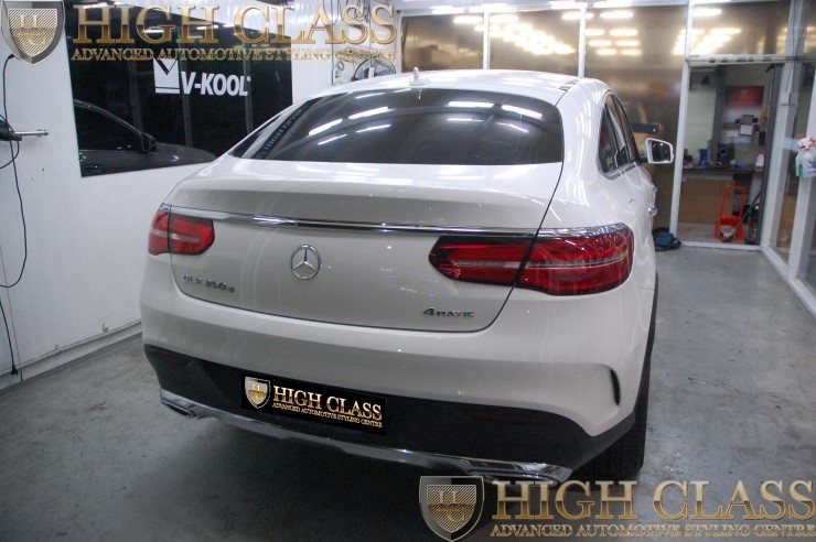 [마산 창원썬팅 전문점] 벤츠 GLE350d 쿠페 가격대비 성능 뛰어난 브이쿨 PDI시리즈 시공 