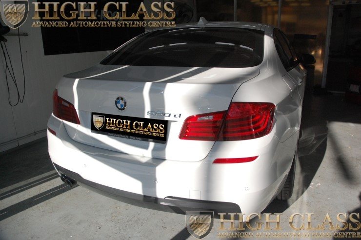 자동차 부분 랩핑 BMW 사이드미러 잘하는 곳에서 520d 드레스업 했어요 