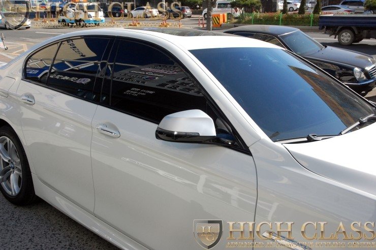 자동차 부분 랩핑 BMW 사이드미러 잘하는 곳에서 520d 드레스업 했어요 