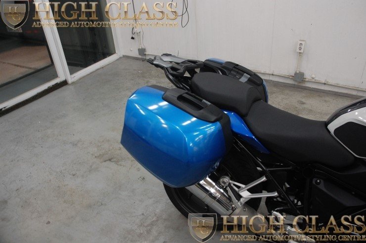 BMW 바이크 부분 랩핑 R1200RS 창원 카스킨 전문점에선 안되는게 없네요