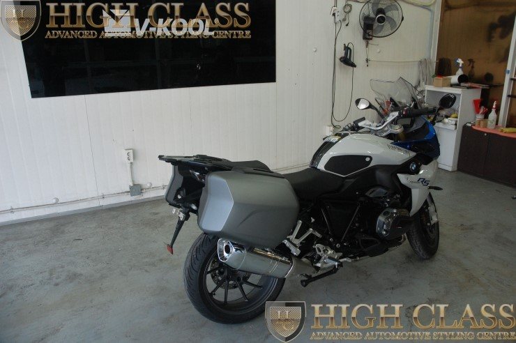 BMW 바이크 부분 랩핑 R1200RS 창원 카스킨 전문점에선 안되는게 없네요