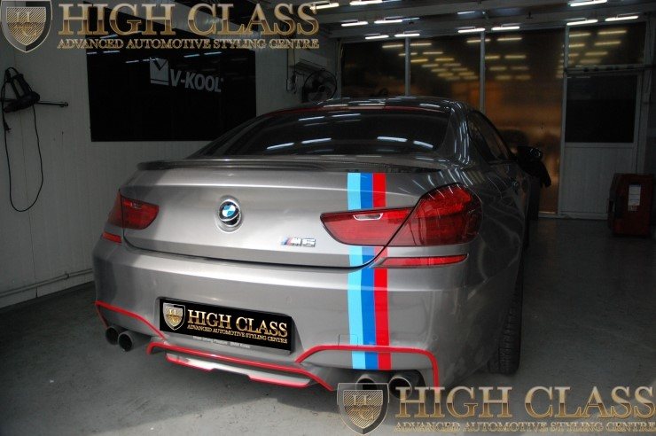 창원 카스킨 랩핑 잘하는곳 수입차 BMW M6 M퍼포먼스 데칼 & 포인트랩핑 했어요 