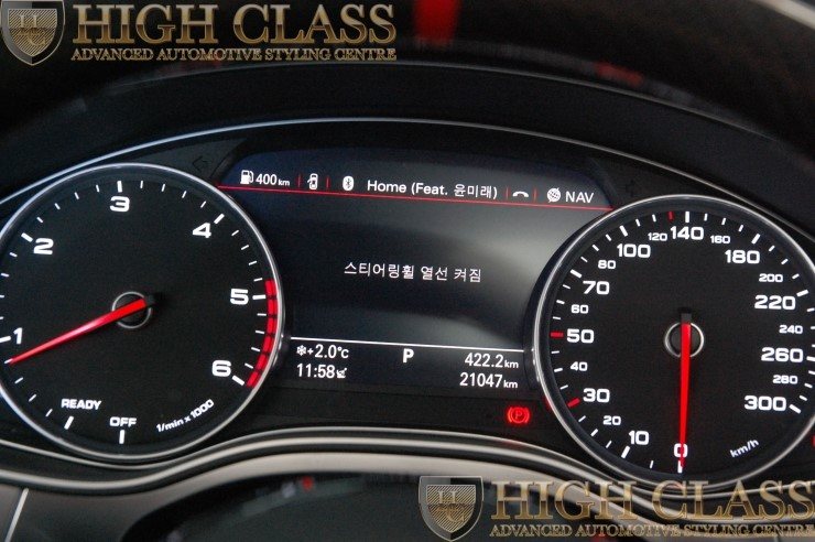 아우디A7 리얼카본 D컷 순정 열선 핸들 교체로 겨울에도 따뜻하게 한파준비완료