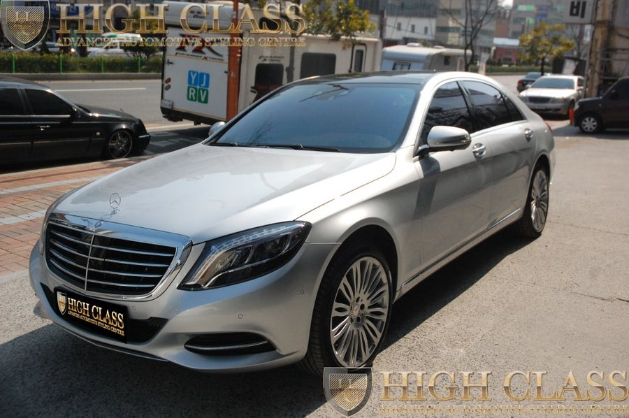 창원 열차단 썬팅 추천 벤츠 S500 수입차도 브이쿨을 조아해~