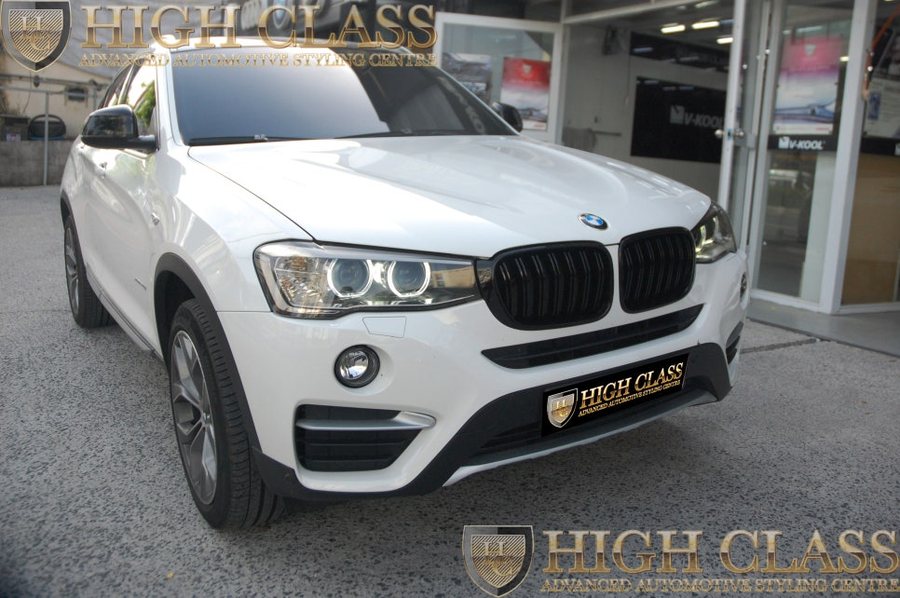 BMW X4 키드니 그릴교체 블랙유광의 포스 후덜덜 창원 드레스업 튜닝