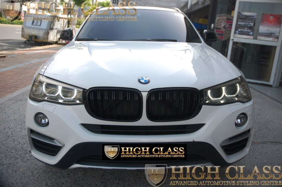 BMW X4 키드니 그릴교체 블랙유광의 포스 후덜덜 창원 드레스업 튜닝