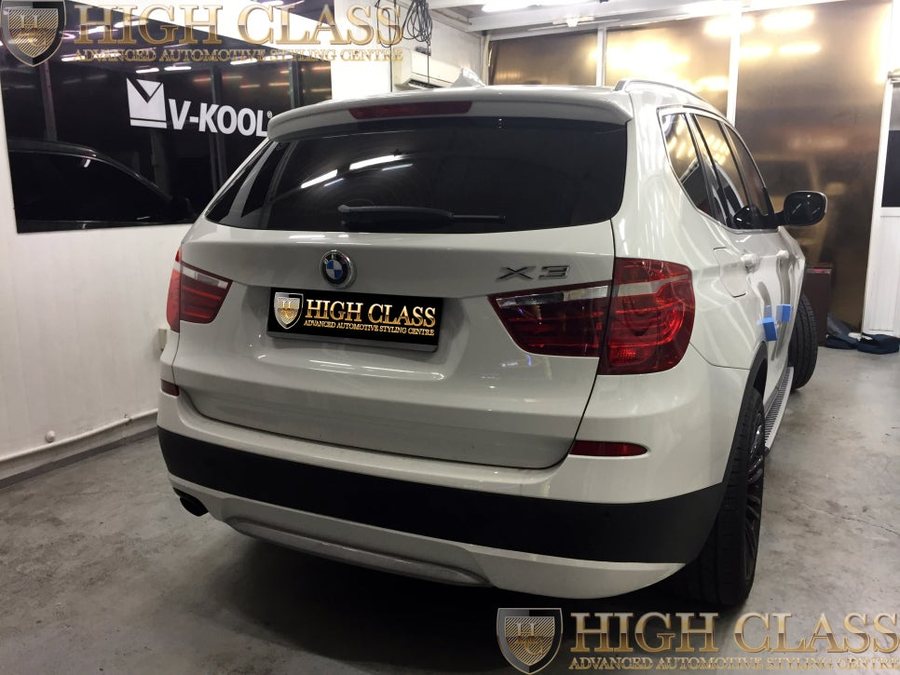 창원 BMW X3 사이드스텝 순정형으로 그린코일매트와 함께