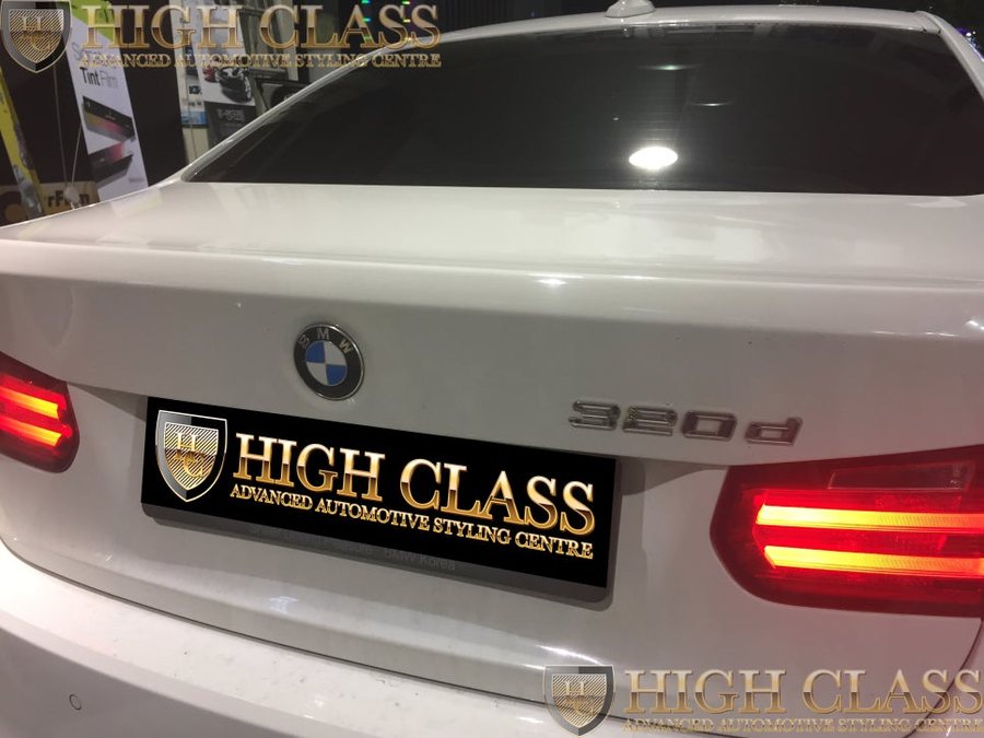 BMW 엠비언트 라이트와 실내등 320d의 LED 튜닝