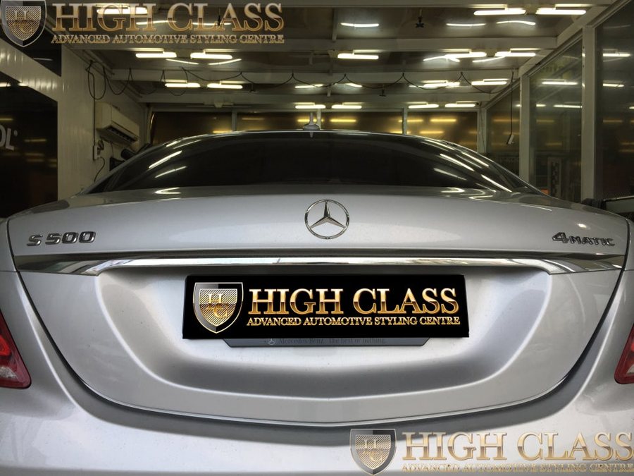 창원 수입차 네비게이션 매립 벤츠 S500 순정의 답답함 아이나비X1큐브로 해소