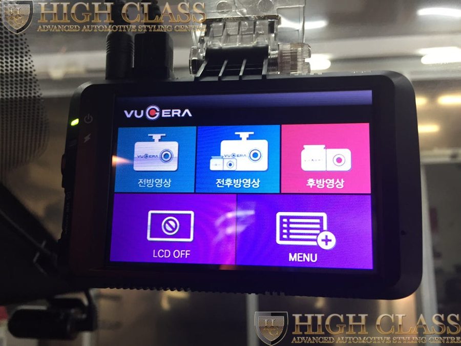 창원 레이노썬팅 뷰게라 VG-701V 블랙박스를 포드 익스플로러에 똬