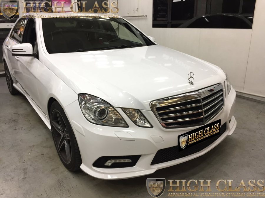 벤츠 W212 그릴교체 E350의 아방가르드한 튜닝