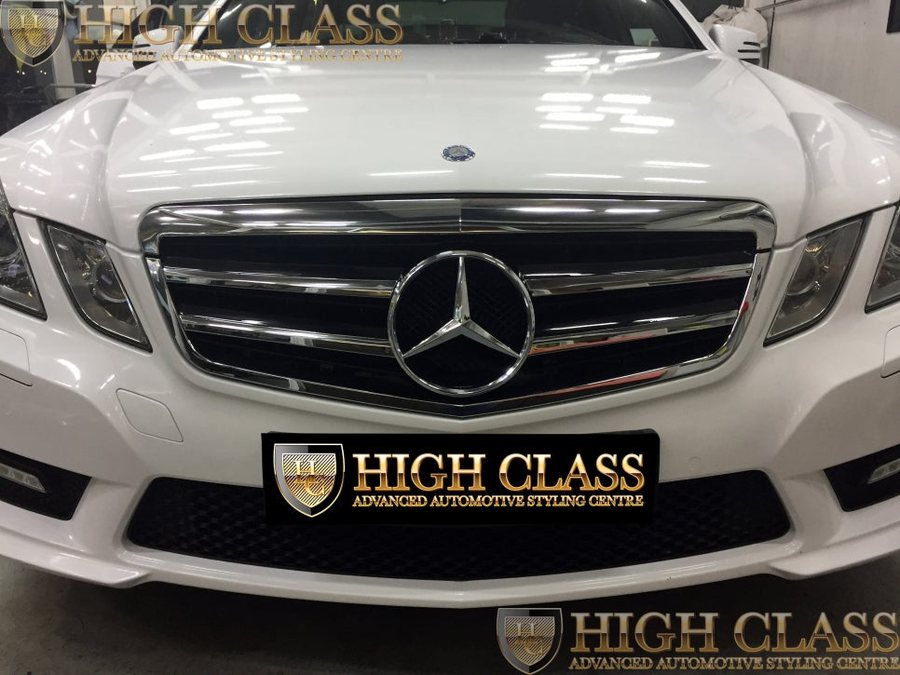 벤츠 W212 그릴교체 E350의 아방가르드한 튜닝