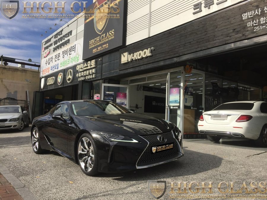 2018 렉서스 LC500 가격 성능 우수한 썬팅 PPF 블랙박스 시공기