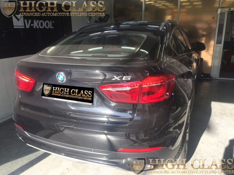창원 썬팅 전문점에서 열차단 최고봉 레이노S9 BMW X6에 시공