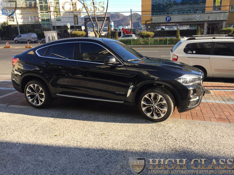 창원 썬팅 전문점에서 열차단 최고봉 레이노S9 BMW X6에 시공