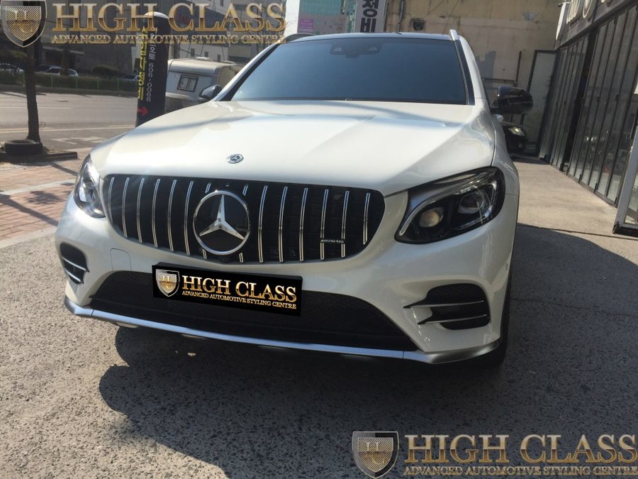 벤츠 GLC43 AMG 63 AMG 세로그릴 교체