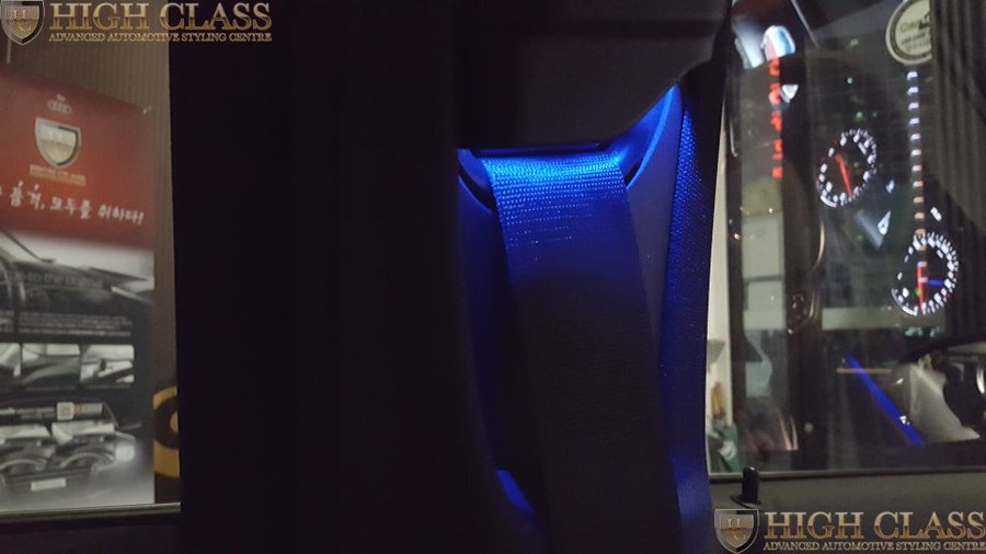 벤츠 계기판 안전벨트 미드레인지 엠비언트 3종세트 실내 업그레이드