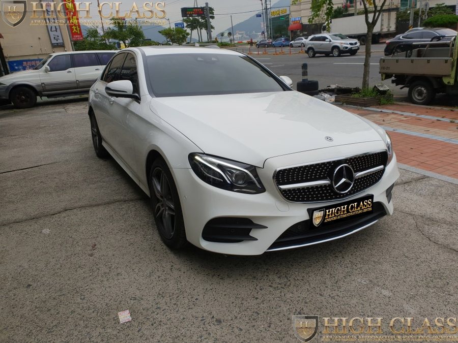 벤츠 E300 다이아몬드그릴 교체 얼굴체인지