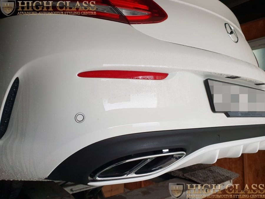 벤츠 카브리올레 C43 AMG 머플러팁