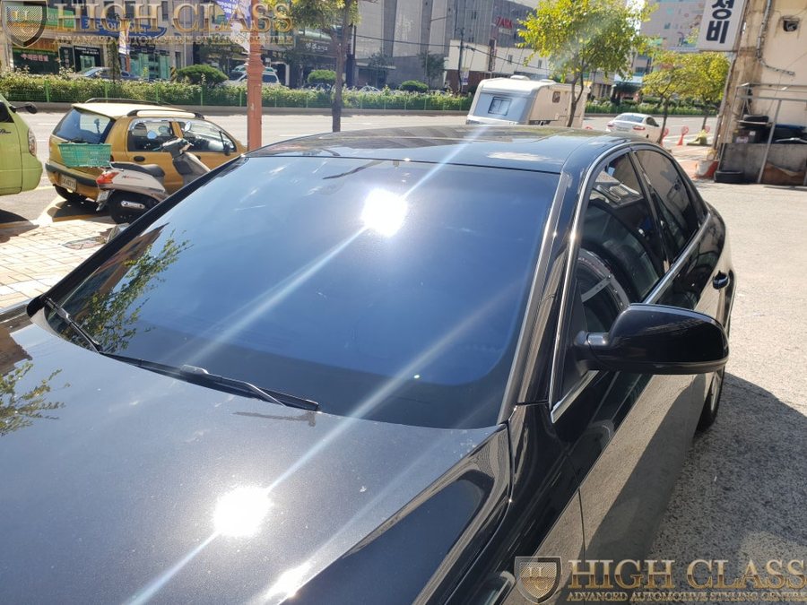창원 컬러 썬팅 아우디 A4 블랙라벨