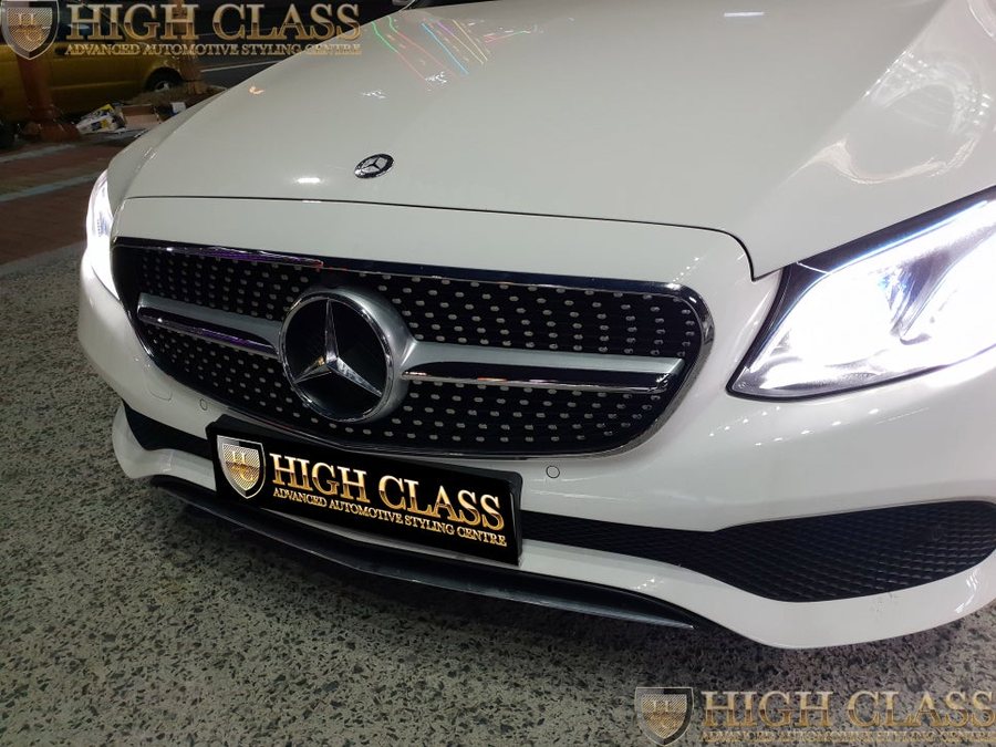 벤츠 E220d AMG 다이아몬드 그릴 드레스업