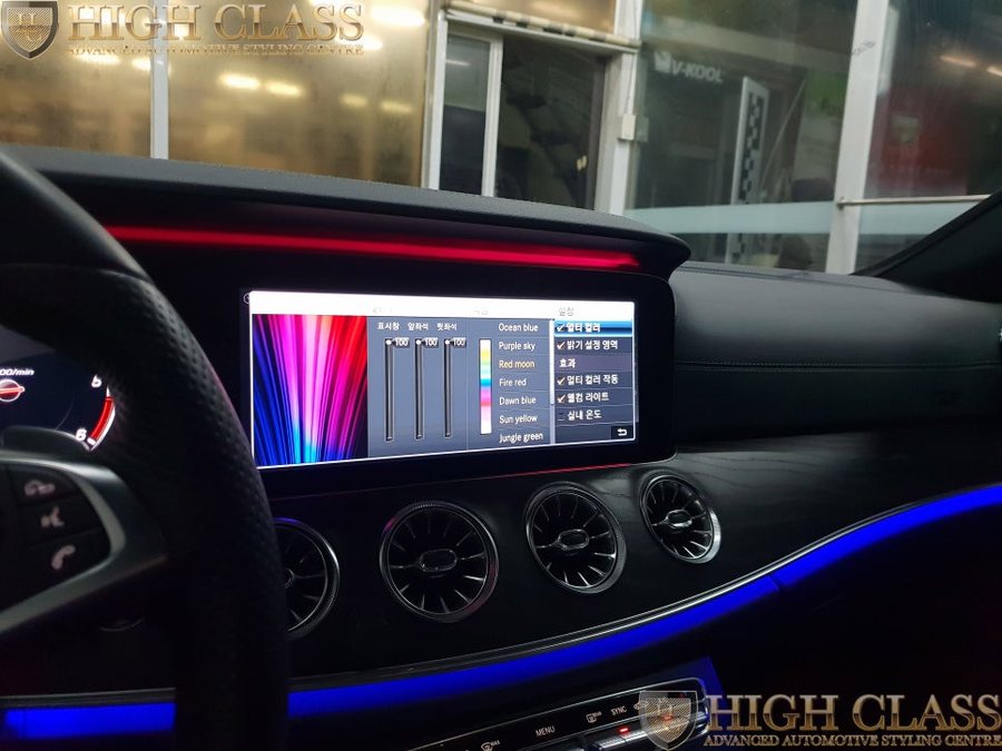 벤츠 E220d E쿠페 17년식 멀티컬러 및 부메스터 커버