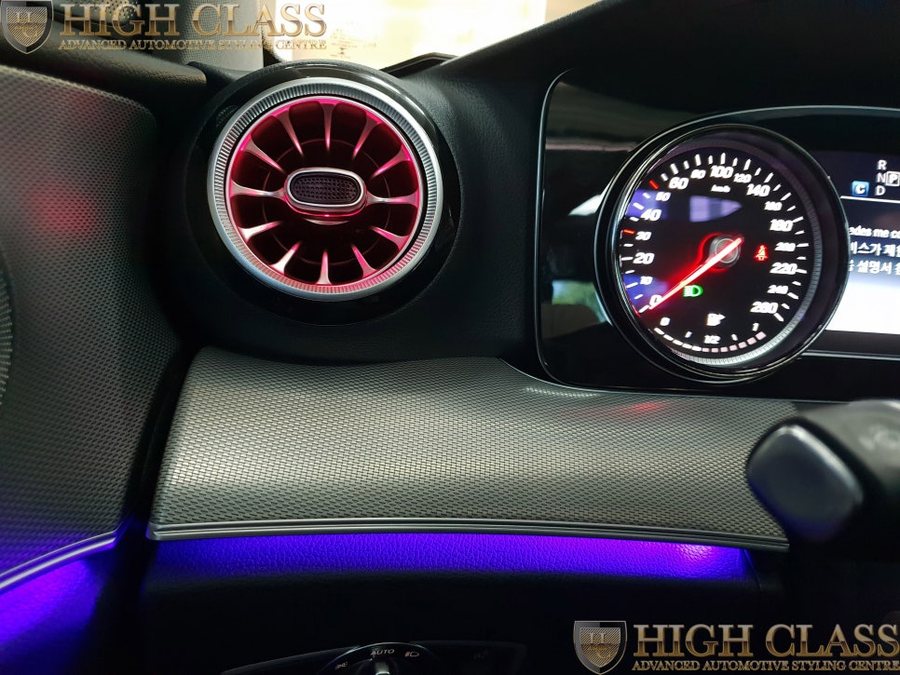 벤츠 E300 E클래스 송풍구 엠비언트